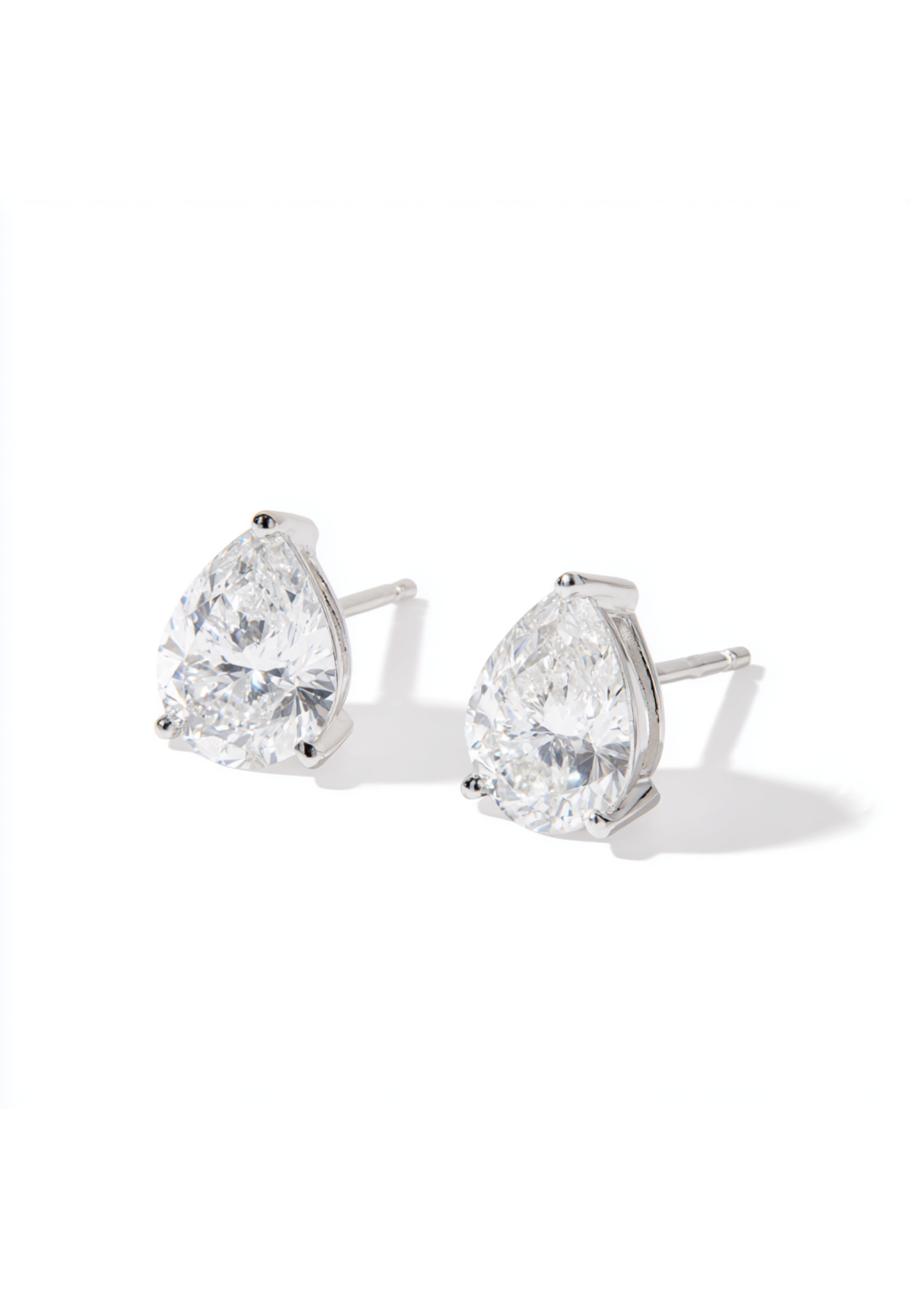 Pear Stud Earrings