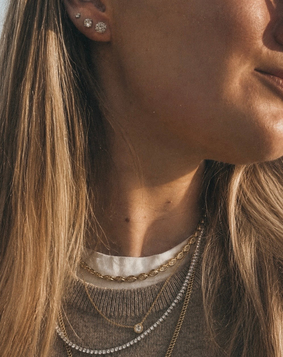 Signature Baby Tennis Necklace