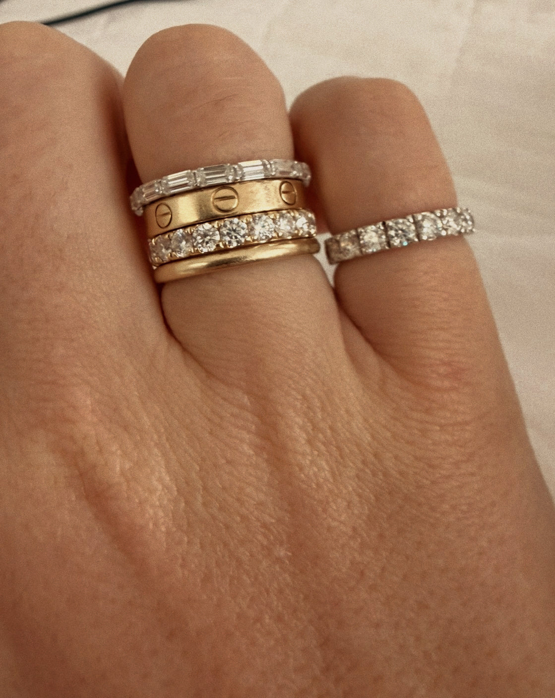 Emerald Eternity Band