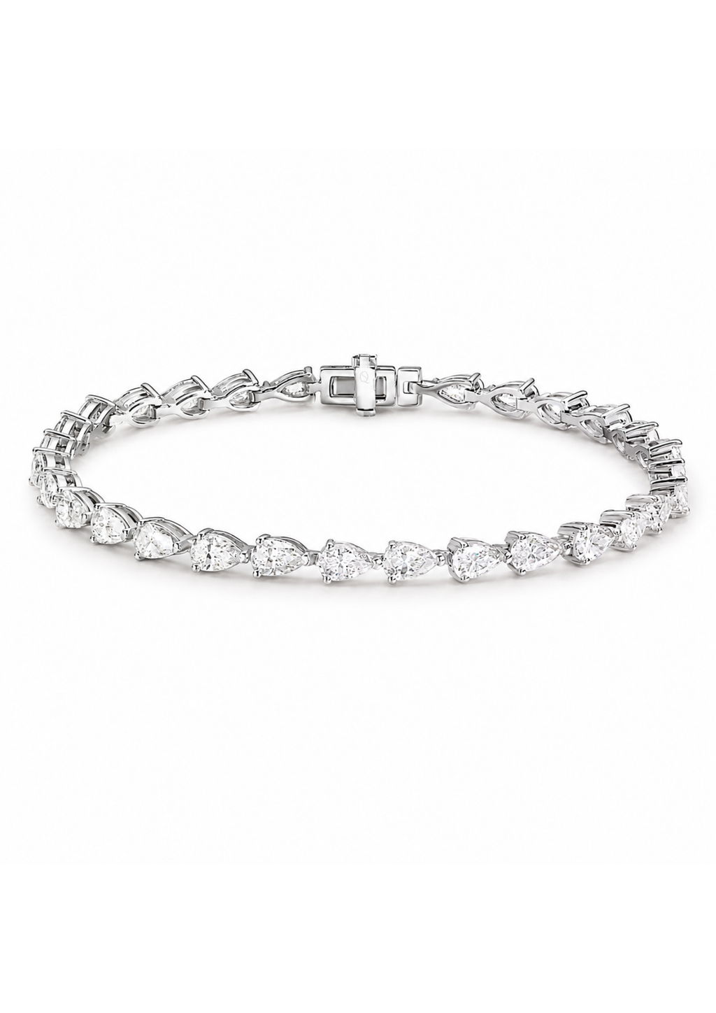 Gigi Pear Tennis Bracelet