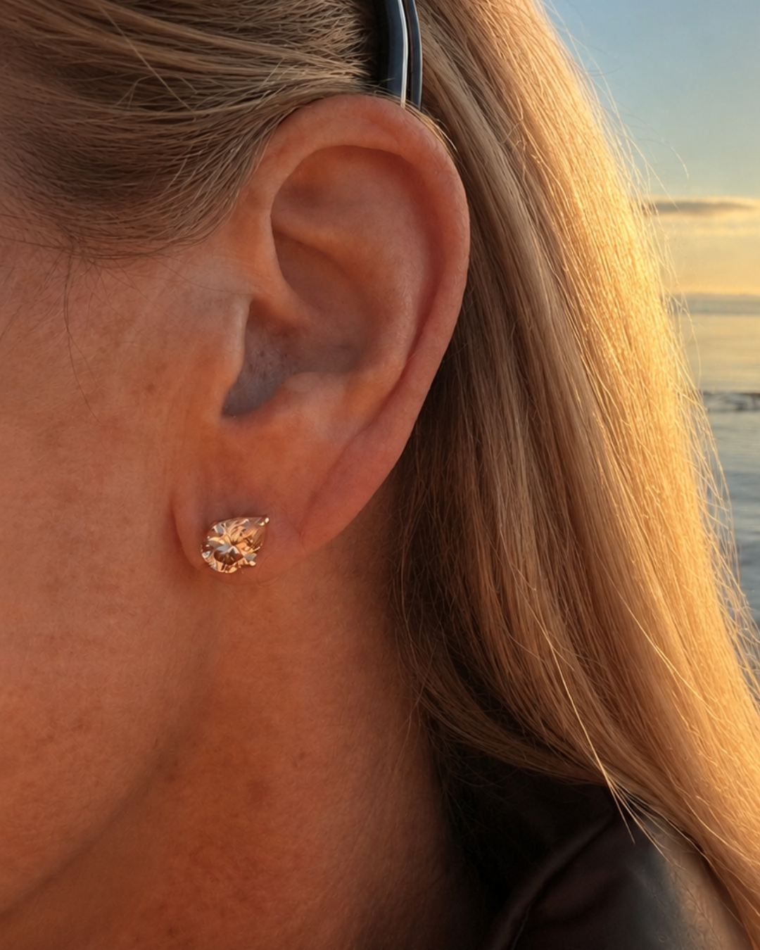 Margot Pear Earrings