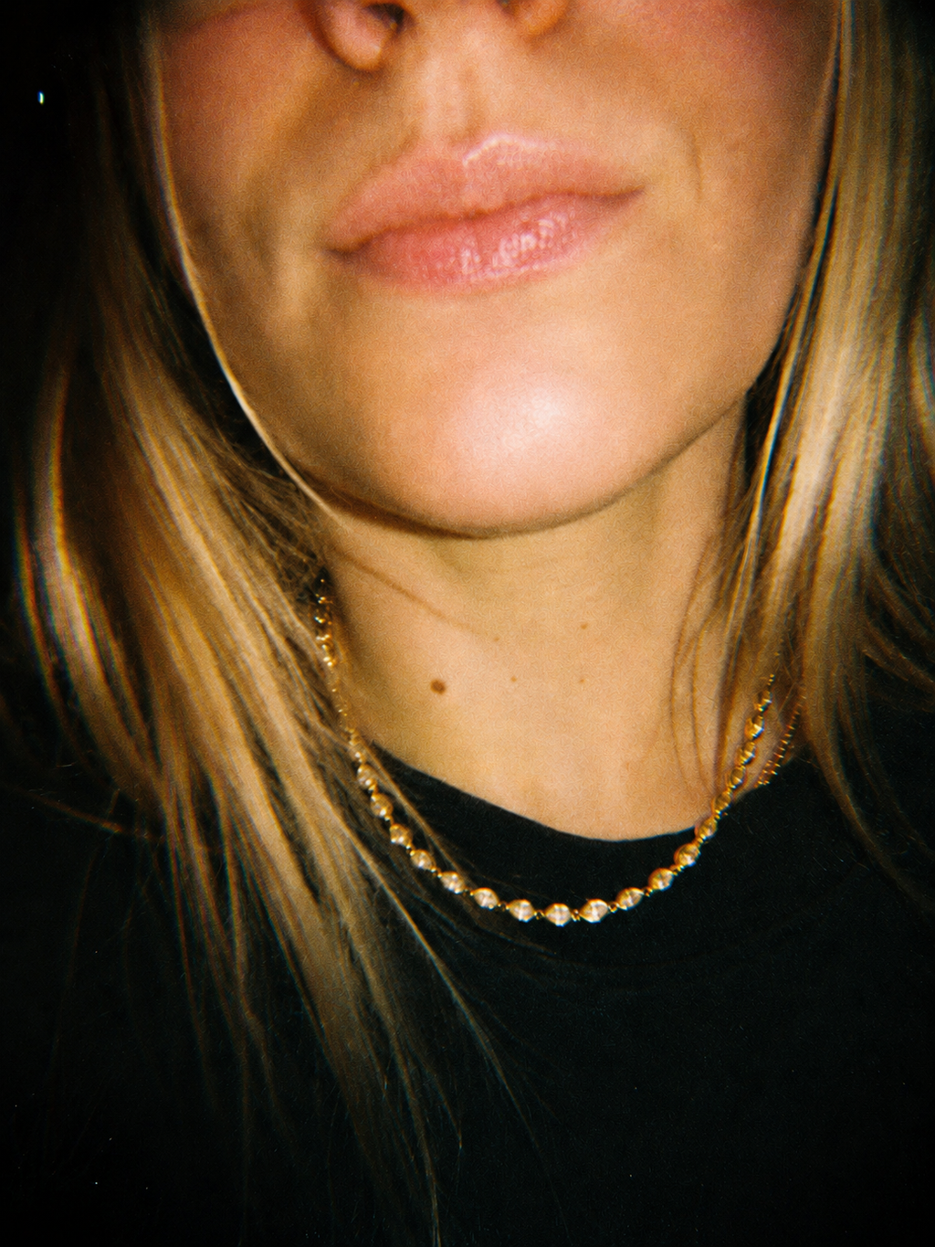 Marquise Bezel Tennis Necklace