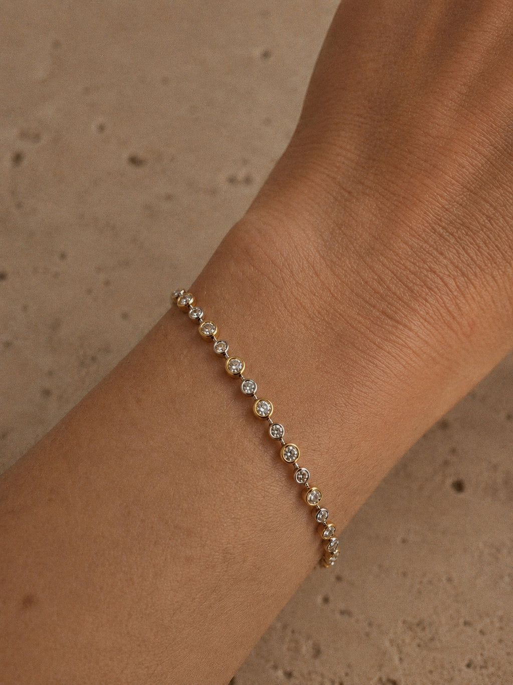 Penny Tennis Bracelet
