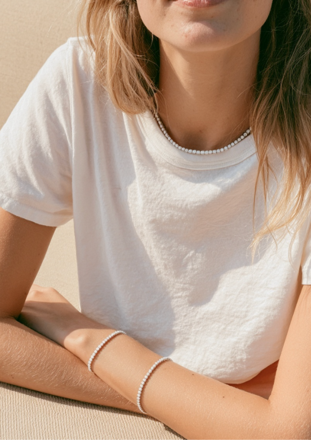 Signature Baby Tennis Necklace