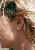 Round Stud Earrings