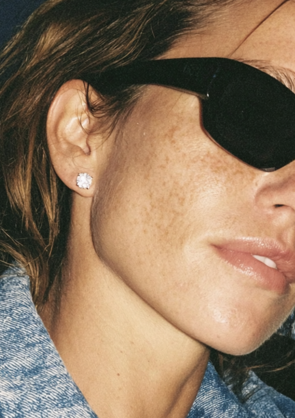 Round Stud Earrings