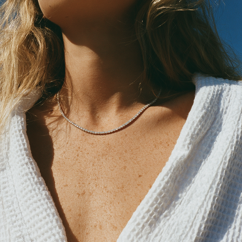 Signature Baby Tennis Necklace