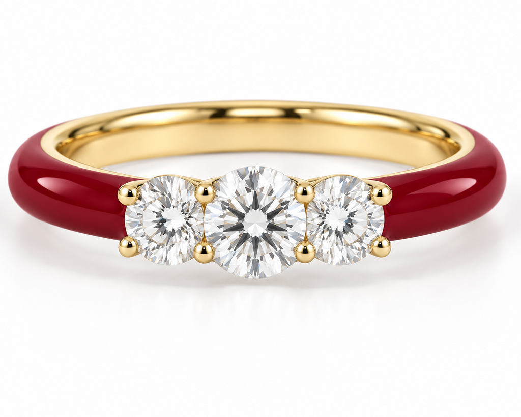 Enamel Jelly Ring