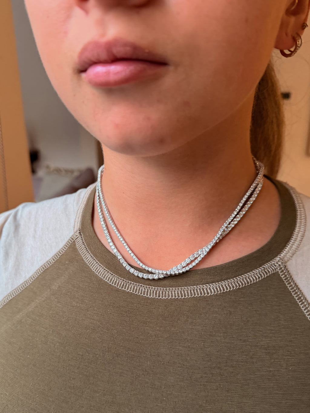 Signature Baby Tennis Necklace
